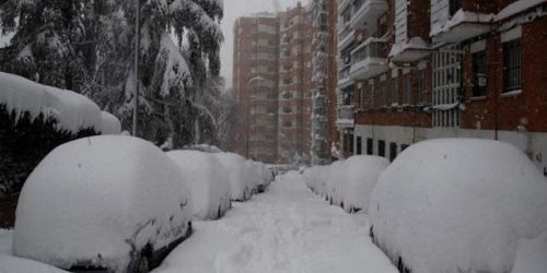 Tormenta De Nieve Filomena Paraliza Y Cubre de Nieve A España Tormenta De Nieve Filomena Paraliza Y Cubre de Nieve A España