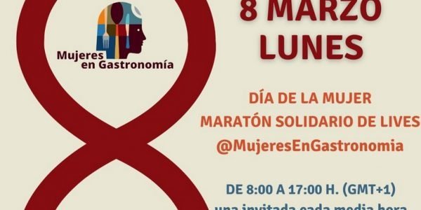 En el maratón solidario de mujeres en gastronomía del 8M participará la chef Aurora Torres En el maratón solidario de mujeres en gastronomía del 8M participará la chef Aurora Torres
