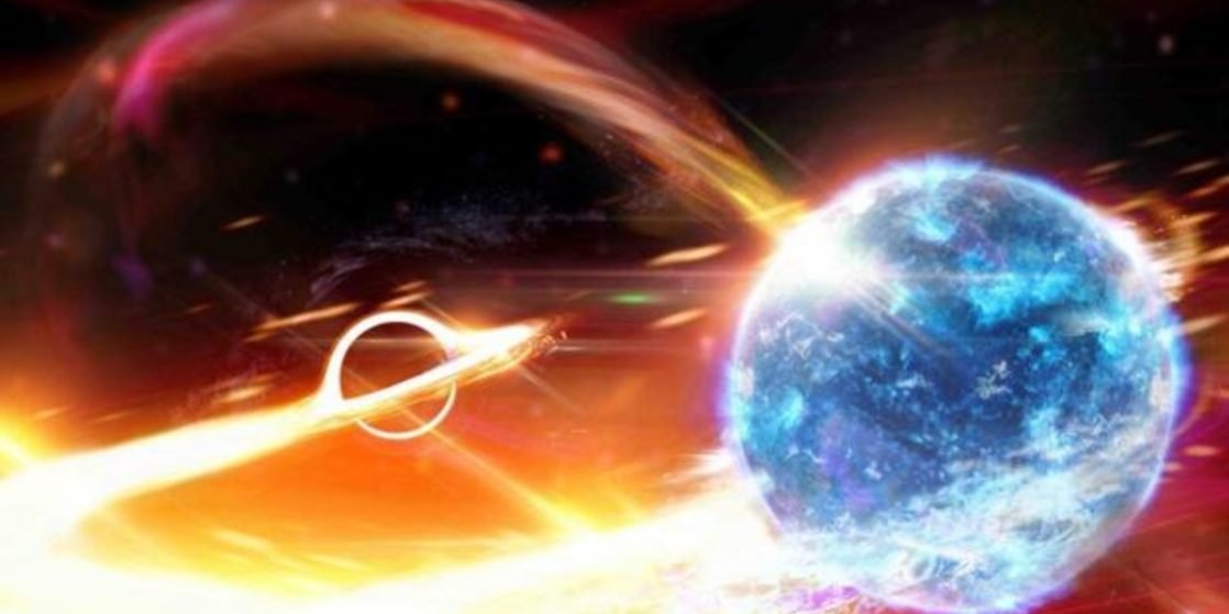 Las colisiones entre los agujeros negros y las estrellas de neutrones